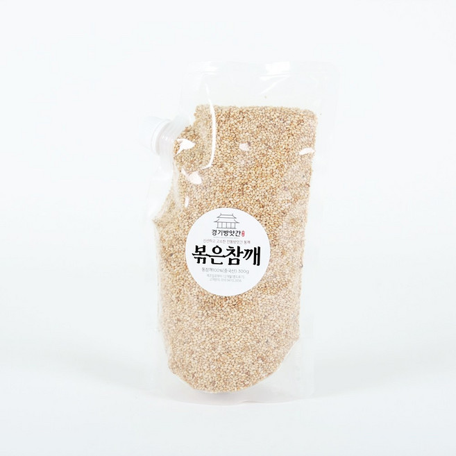 경기방앗간 볶은 통깨 참깨 검은깨 300g 1개, 1.볶은 참깨300g(중국)