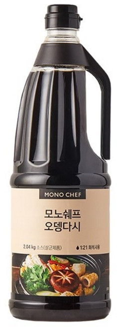 모노쉐프 오뎅다시, 2.04kg, 4개