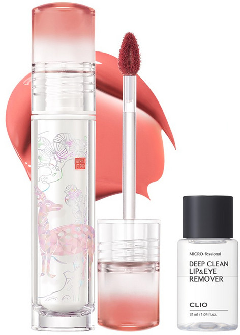 클리오 크리스탈 글램 틴트+단독증정, 030 햇살뜰사슴코랄 [왕실에디션], 1개