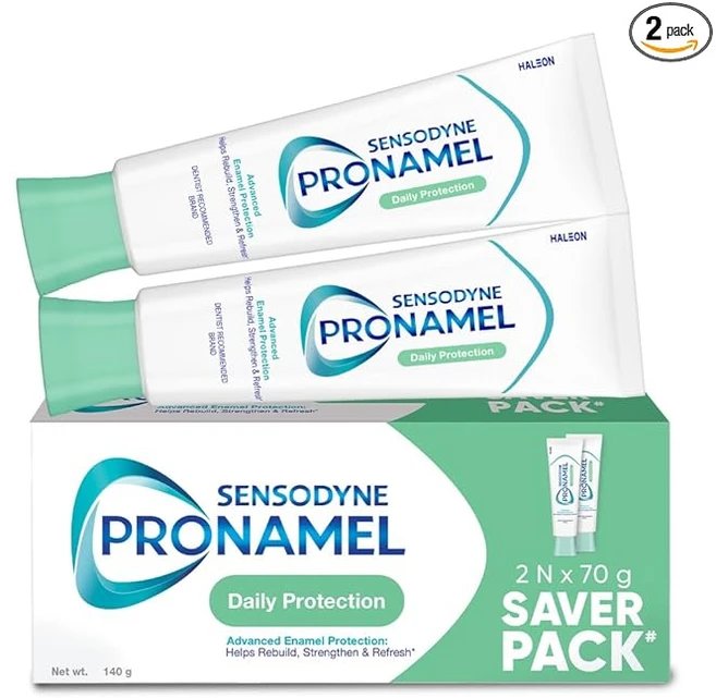 Sensodyne 센소다인 프로나멜 치약 | 매일 구강 케어 | 70g x 2개 (140g), 1개, 140g - 쿠팡