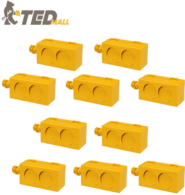 유성 콘센트보호커버 2구 황색 고무 10개입 ang*024bK, 10개