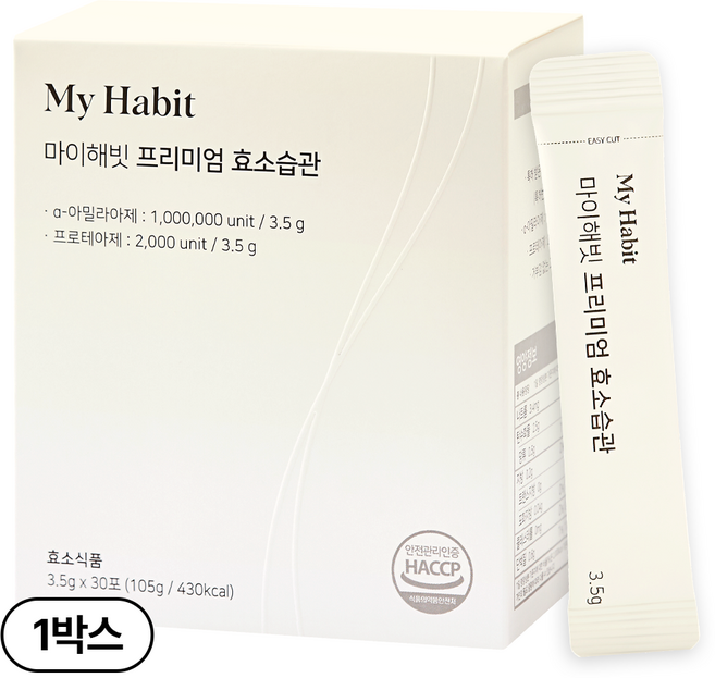 마이해빗 프리미엄 효소습관, 105g, 1개