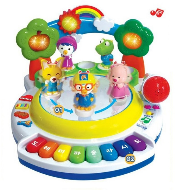 뽀로로 빙글빙글 춤추는 노래방, 1개, 혼합색상