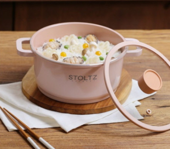 세라믹 냄비 양수 20cm 인덕션 하이라이트 겸용 냄비 슈톨츠, 20cm 양수, 1개