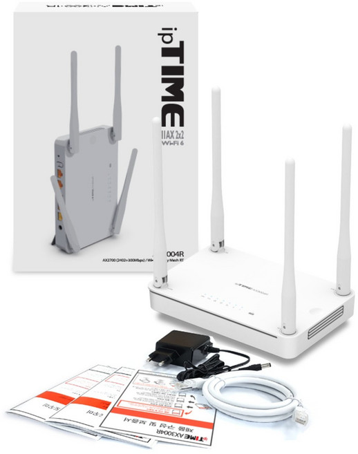 ipTIME 유무선 공유기, cv-ax3004r, 1개