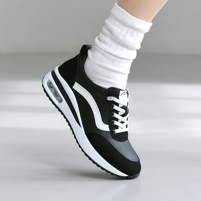 슈리오 여성 데일리 경량 에어쿠션 스니커즈 5cm