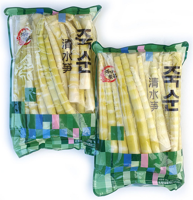 새마원 데친 죽순 통 삶은 나물 홀, 2개, 1kg