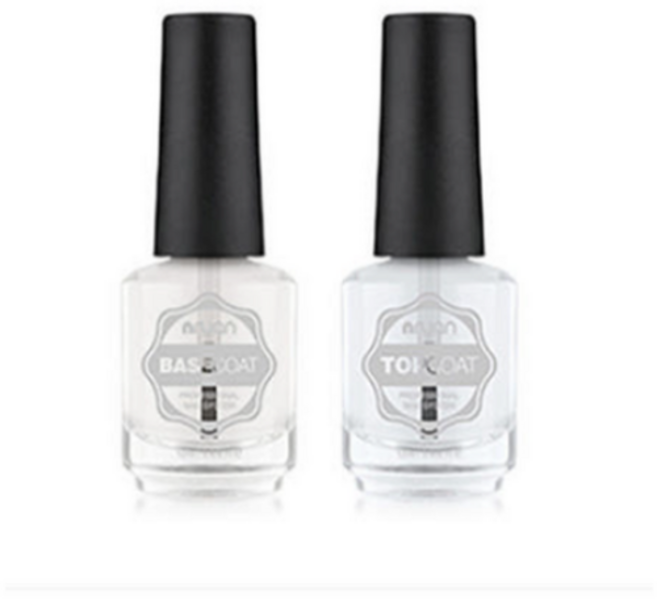 Nryan 엔리안 탑코트 베이스코트 세트 15ml, 1개, 단품