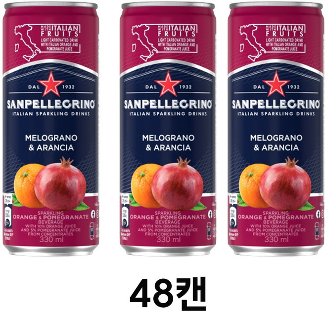 산펠레그리노, 330ml, 48개