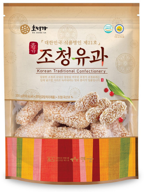 조청유과, 200g, 1개