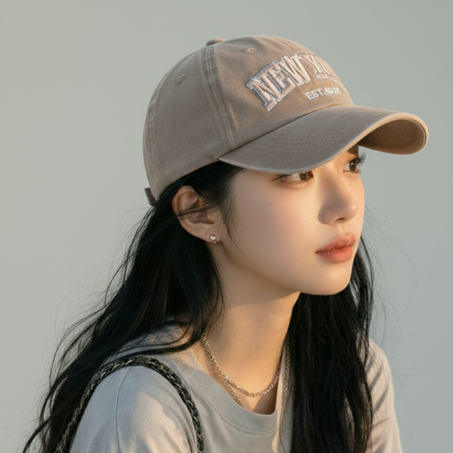 LHK주연 빈티지 워싱 캡모자 볼캡 캐주얼 깊은핏 데일리 남녀공용 야구모자