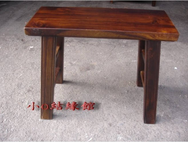 小o結緣館 仿古長板凳 休閒椅 雞翅木 60x26x48, 1個