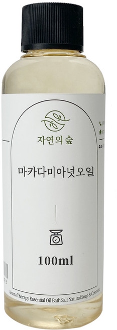 자연의숲 마카다미아넛오일, 1개, 100ml