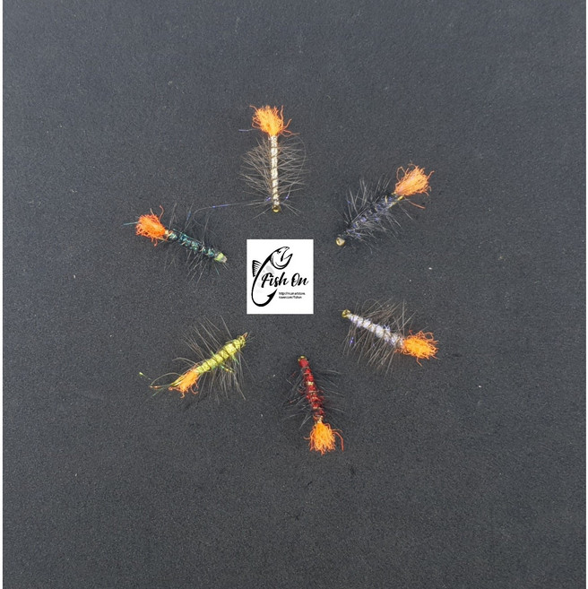 울리웜 플라이낚시훅 송충이훅 (계류 무지개송어 산천어 끄리 강준치 배스 브라운송어 저수저 송어등), #10, 블랙, 1개, 1g