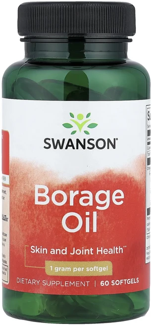 새해 첫좋은선물 Swanson 보리지 오일 1g 소프트젤 60정 제대로 할인합니다, 1개 - 쿠팡
