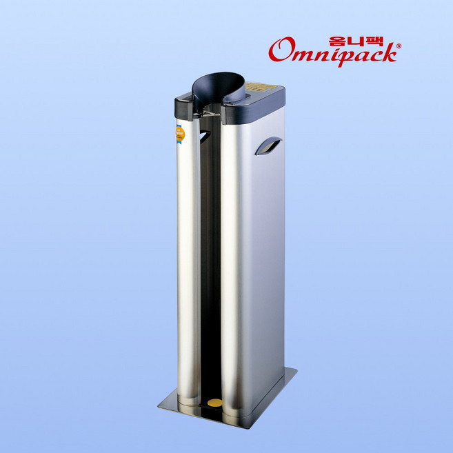 옴니팩 [본사출고] OP1-H 우산자동포장기 (1구) 서비스200장 *당일출고* 업소용우산꽂이 (긴우산용), 스텐(무광)