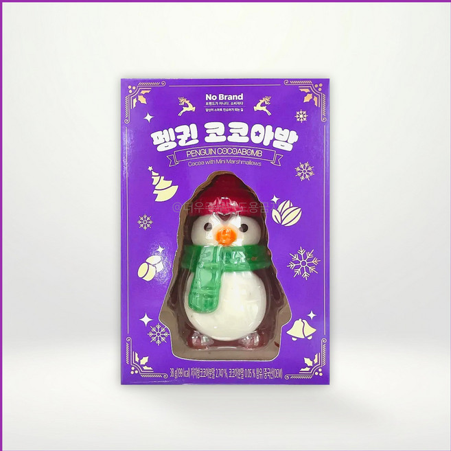 노브랜드 펭귄 코코아밤, 1개, 1개입, 38g