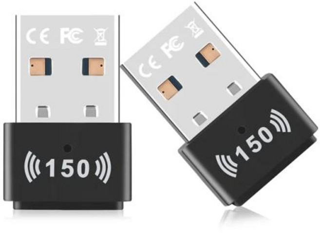 650Mbps USB 와이파이 어댑터 듀얼 밴드 2.4G/5.8Ghz 네트워크 카드 USB 이더넷 와이파이 랜 어댑터 동글 무선 와이파이 리시버 650Mbps USB Wif, 3) 150M ATBM6431, 1개