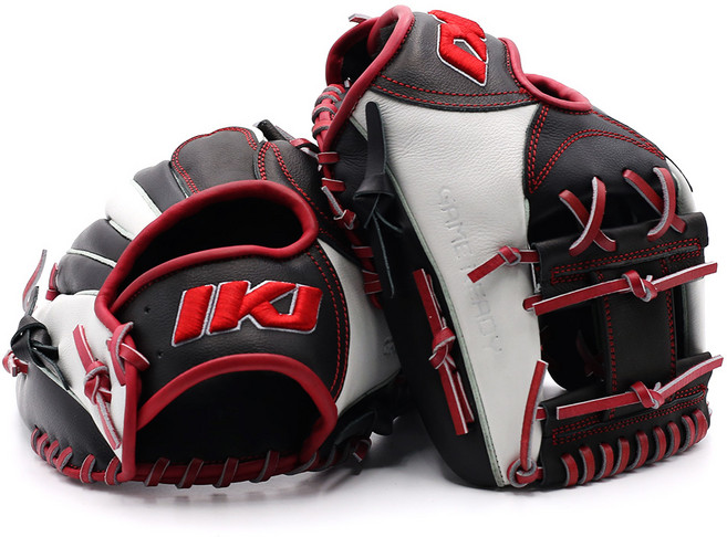 인코자바 내야수글러브 아이웹 게임레디 블랙화이트레드 GR BP-2(BK/WH/RD)JB, 1개, 우투/왼손착용/오른손잡이
