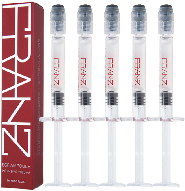 프란츠 EGF 인텐시브 볼륨 앰플 여행용 일회용, 5개, 1ml