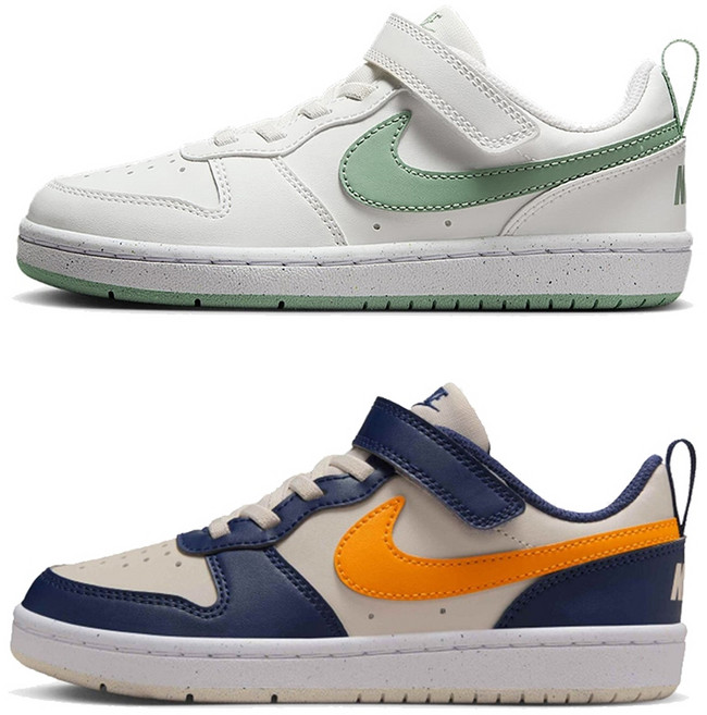 NIKE 中童 COURT BOROUGH LOW 休閒鞋