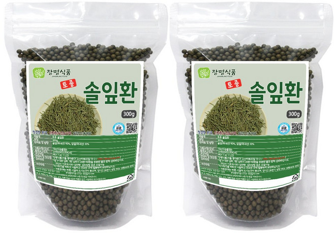 솔잎환 국내산, 2개, 300g