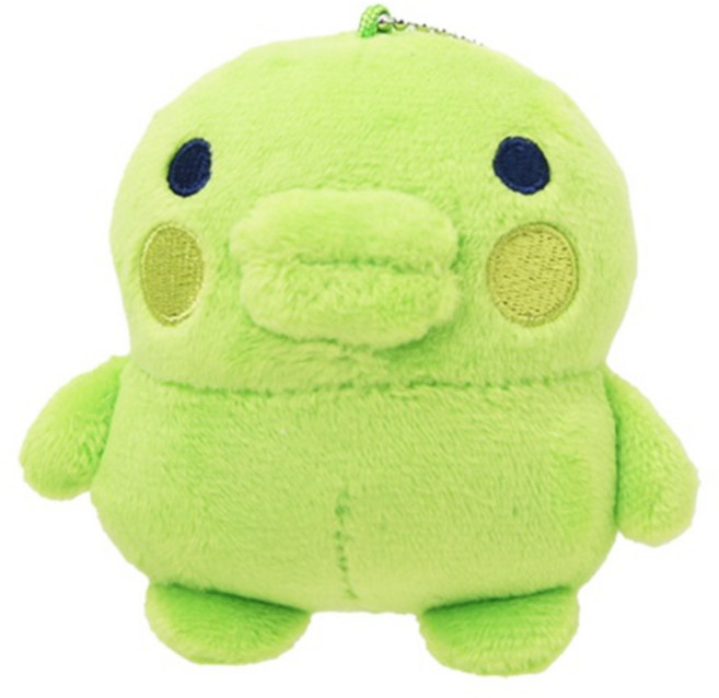 캐릭터 다마고치 구치파치 키링 인형 9cm 애착 가방고리, 1개