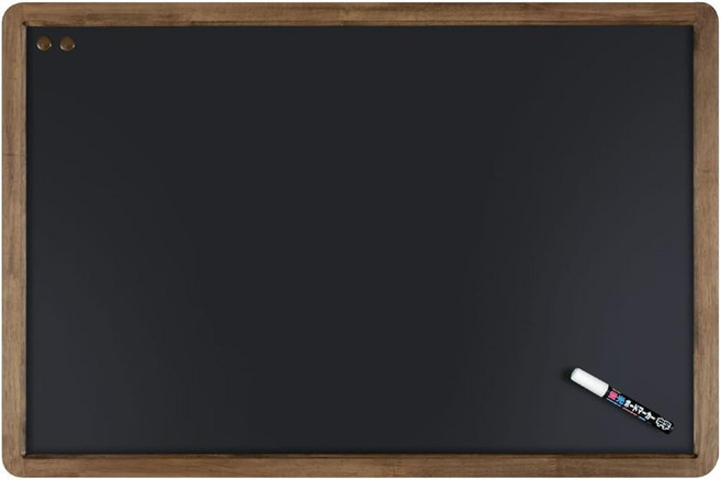 레이 메이 후지이 칠판 블랙 보드 A1 골동품 광택 처리 마커 내츄럴 LNB700