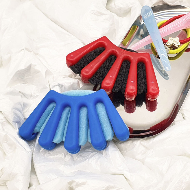 땋기 가이드 머리