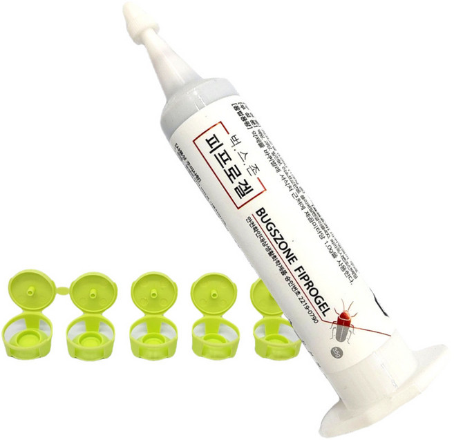 농사친구 초강력 바퀴벌레약 주사기타입 피프로겔 먹이통 포함, 1개, 34g