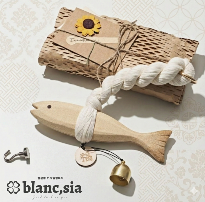 블랑시아 집들이 개업식 선물 1위 액막이명태 전현무 나혼산 선물포장, 우드