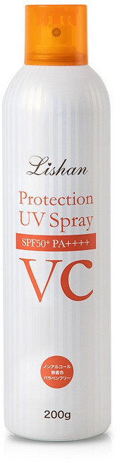 Lishan 防曬噴霧 SPF50+ PA++++ VC, 200g, 1件
