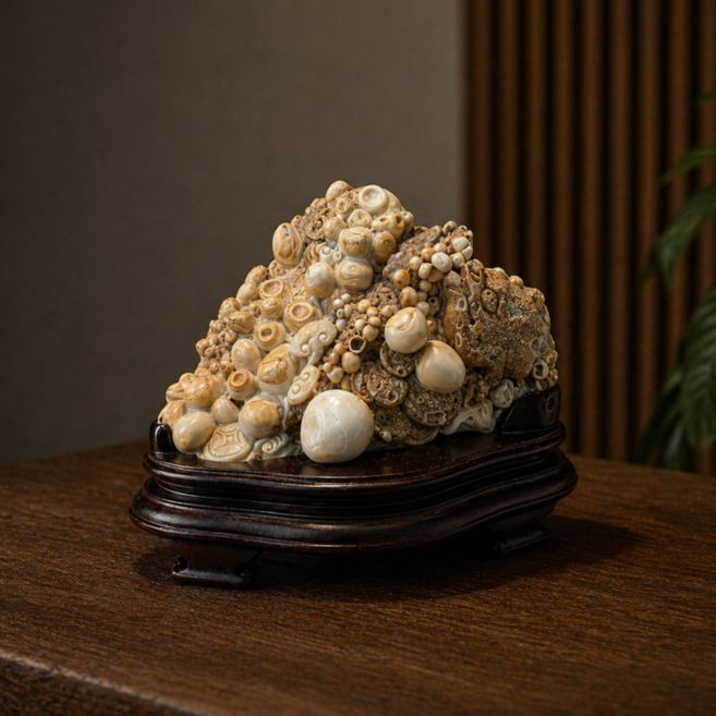 精雕擺件 藝術工藝品, 龍宮舍利