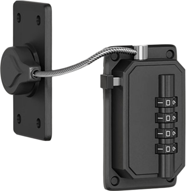 메라빌리아 락앤픽 잠금 장치 부착형 블랙, 1개