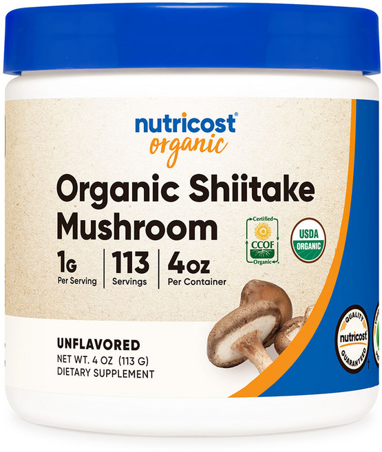 뉴트리코스트 표고 버섯 1g 무맛, 1개, 113g