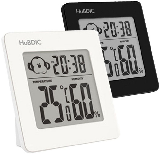 디지털 시계 온습도계 온도계 습도계 알람, 상세페이지 참조, 1개