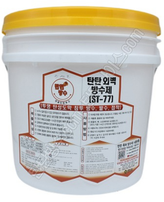 탄탄방수 외벽 셀프방수제 ST-77 15kg (투명), 1개, 투명