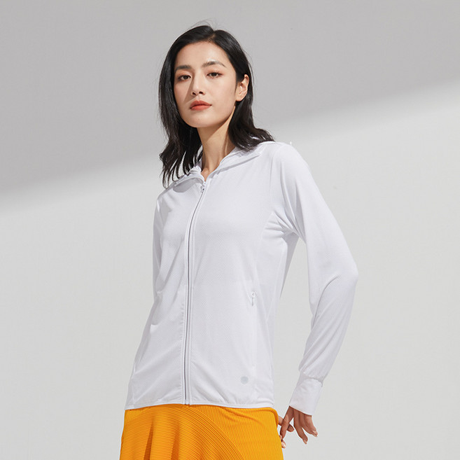 스토리원 남녀공용 커플 자외선 UV 햇빛 차단 경량 쿨링 후드집업 JG-SSJK025