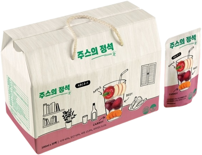 주스의정석 ABC주스, 100ml, 30개