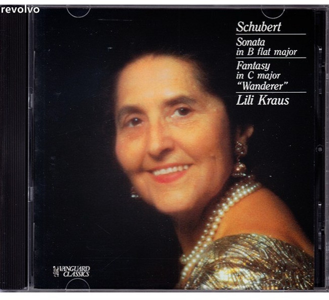 Schubert Sonata D.960 Fantasy 'Wanderer' D.760 / Lili Kraus (Vanguard Classic)