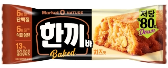 오리온 마켓오 한끼바 치즈맛, 40g, 12개 - 쿠팡