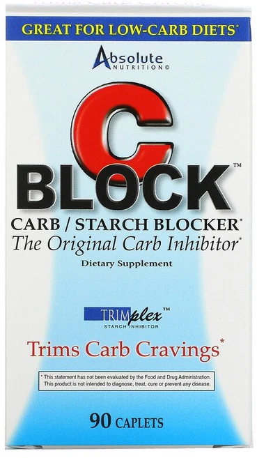앱솔루트 뉴트리션 CBlock 카뷰레터 분말차단 90정 Absolute Nutrition, 90정 1개입, 1개 - 쿠팡
