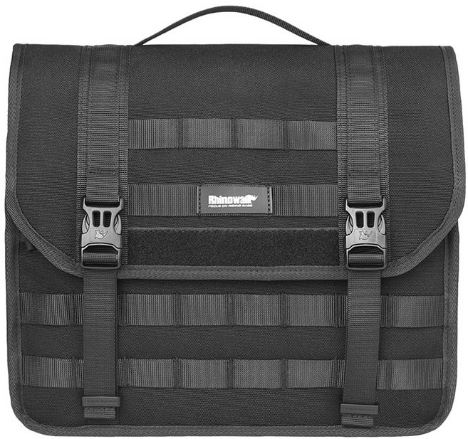 라이노워크 브롬톤 자전거 핸들가방 프론트백 핸들바 가방 RK9200, 1개, 블랙