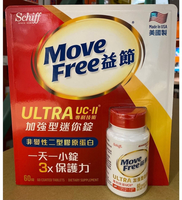 Schiff 益節 加強型迷你錠 60錠, 1個, 貨運宅配