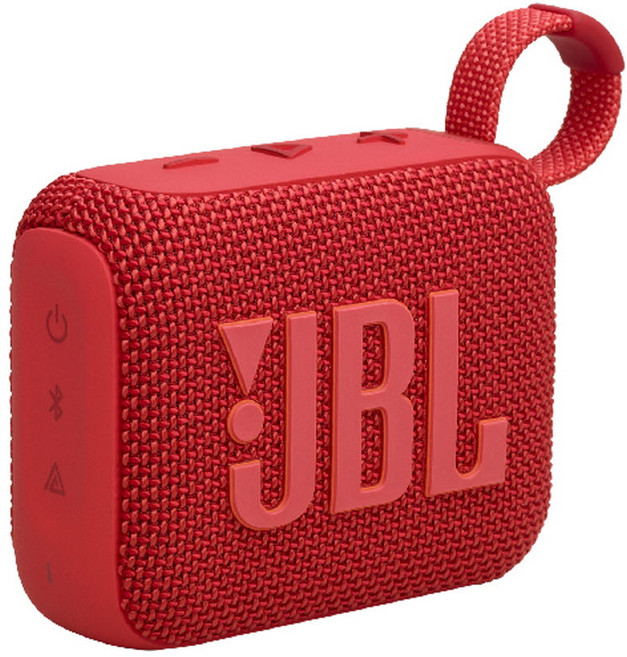 삼성공식파트너 JBL 무선 블루투스 스피커 홈시어터 인테리어 야외 캠핑 파티 미니스피커, GO4, 레드