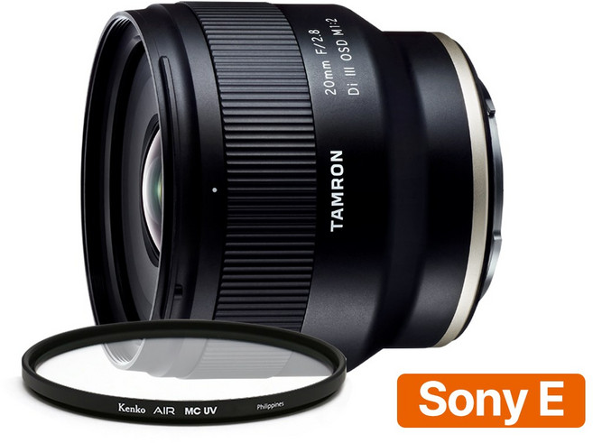 탐론 20mm F/2.8 Di III OSD M1:2 F050 소니렌즈 + 겐코 AIR MC 67mm 필터
