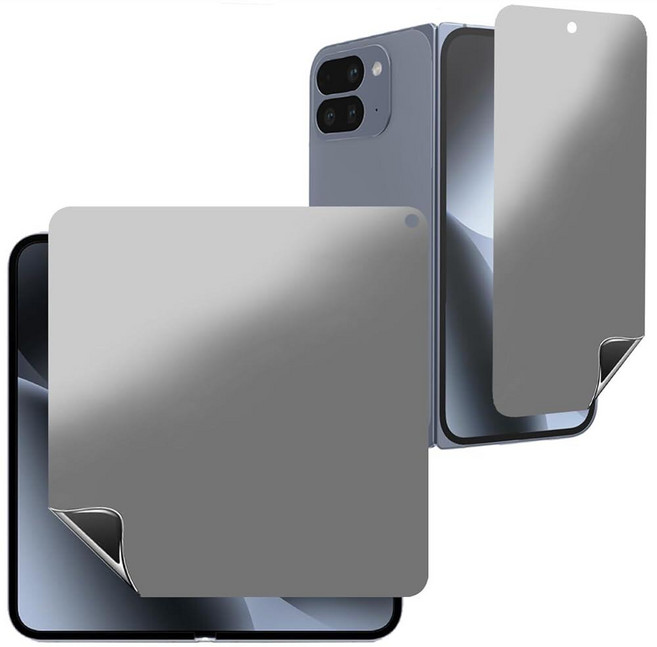 YIEDBCX 구글 픽셀 10 프로 폴드용 프라이버시 매트 액정보호필름 전면 + 내부 눈부심 방지 스파이 액정보호필름