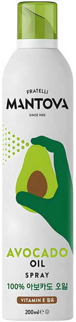 만토바 아보카도 오일 스프레이, 200ml, 1개