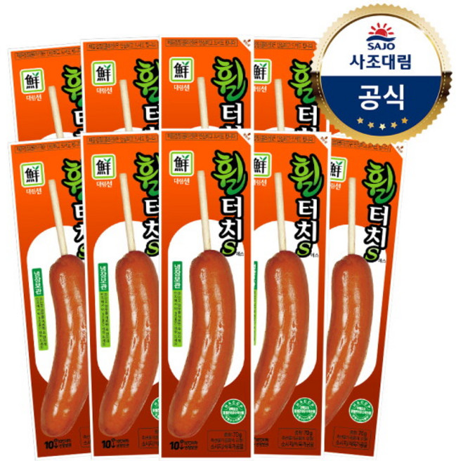 [대림냉장] 휠터치-S70g x30개 /소시지/간식, 30개, 70g