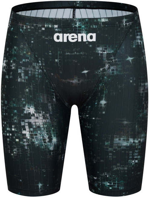 아레나 남성일반4부사각 빅사이즈 A5FM1PM17BLK 강습수영복